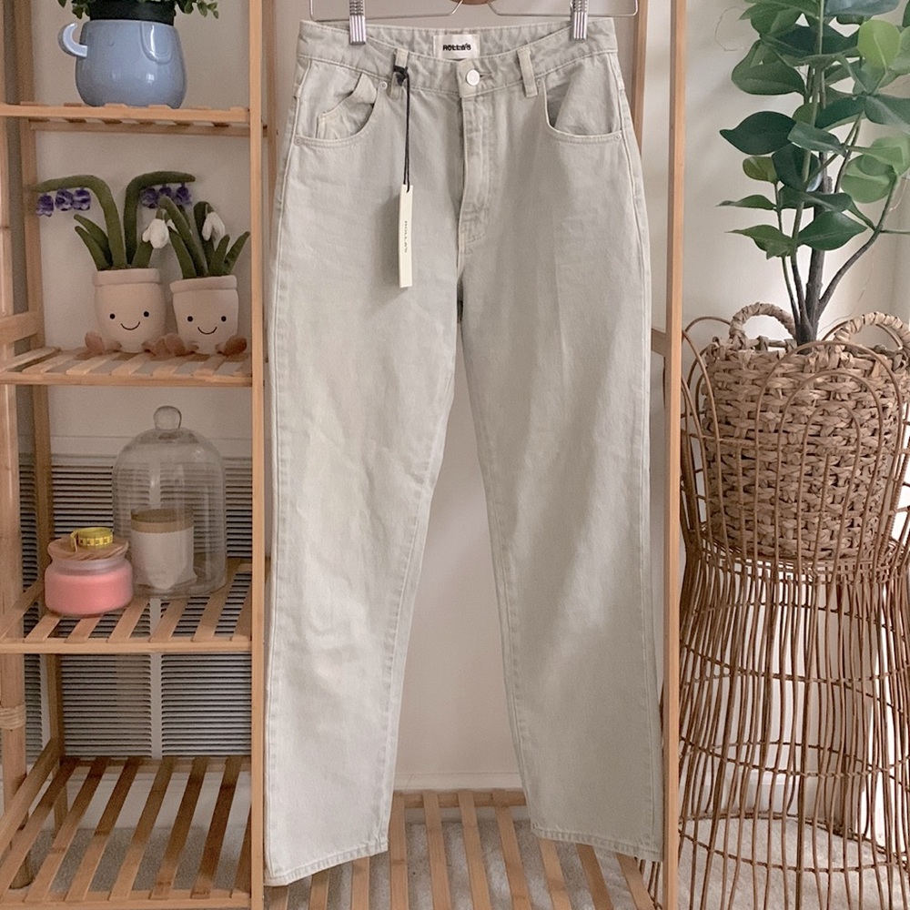 Free People Jeans | Rollas x Free People Original High Rise Straight Leg NWT 27